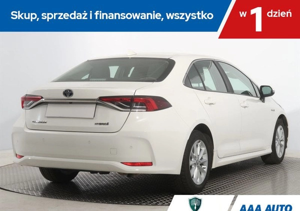 Toyota Corolla cena 84000 przebieg: 75893, rok produkcji 2021 z Ogrodzieniec małe 232